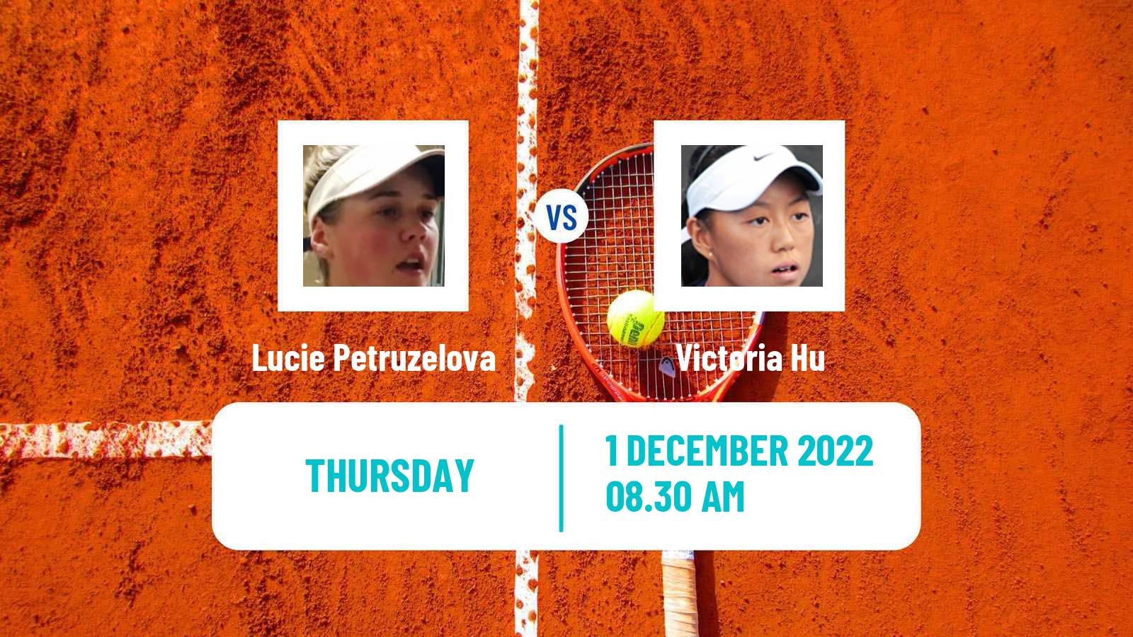 Tennis ITF Tournaments Lucie Petruzelova - Victoria Hu