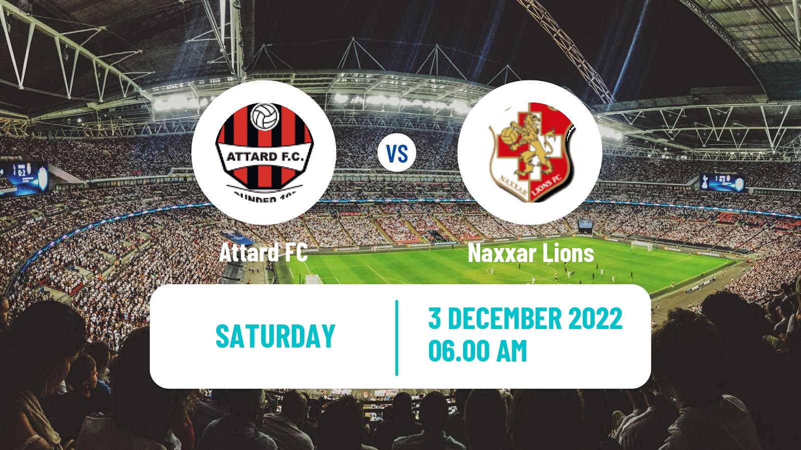 Soccer Maltese Challenge League Attard - Naxxar Lions