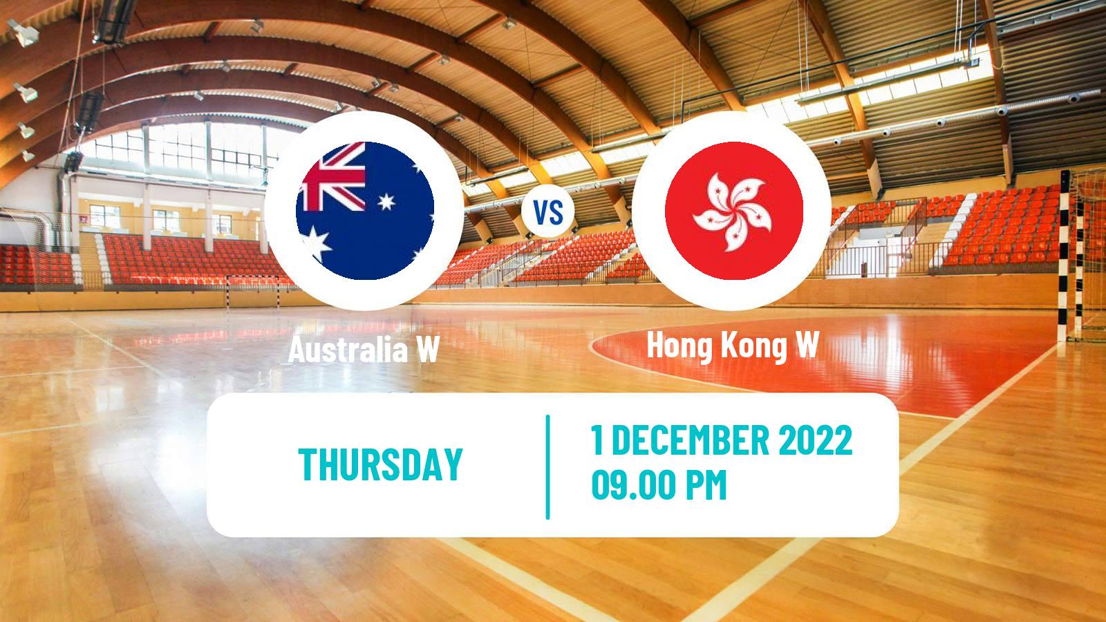 Handball Asian Championship Handball Women Australia W - Hong Kong W