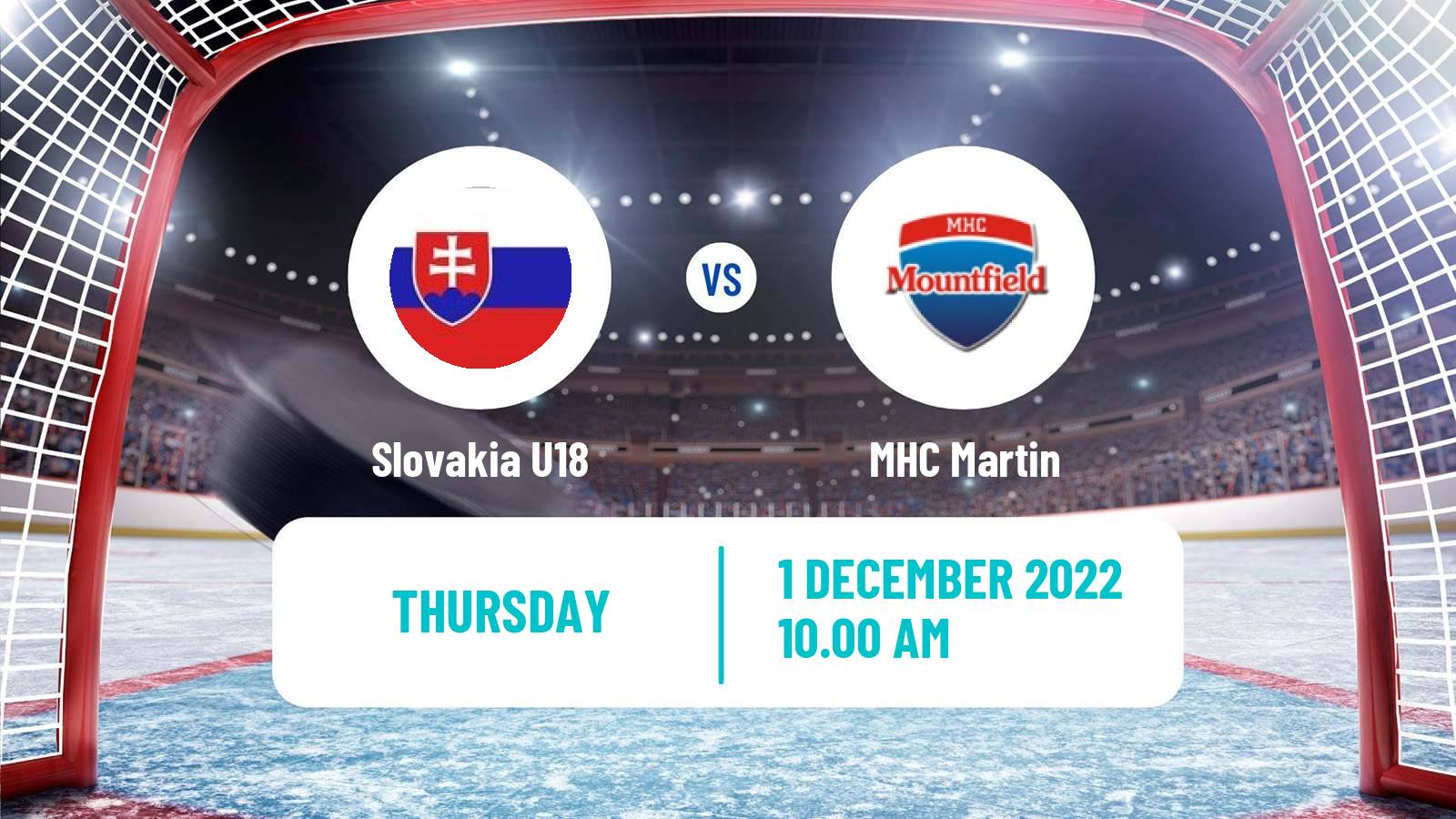 Hockey Slovak 1 Liga Hockey Slovakia U18 - Martin