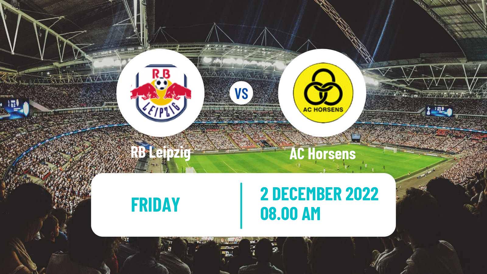 Soccer Club Friendly RB Leipzig - Horsens