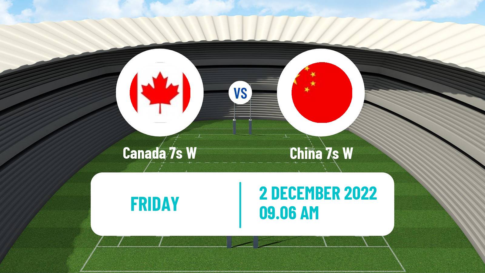 Rugby union Sevens World Series Women - Dubai Canada 7s W - China 7s W