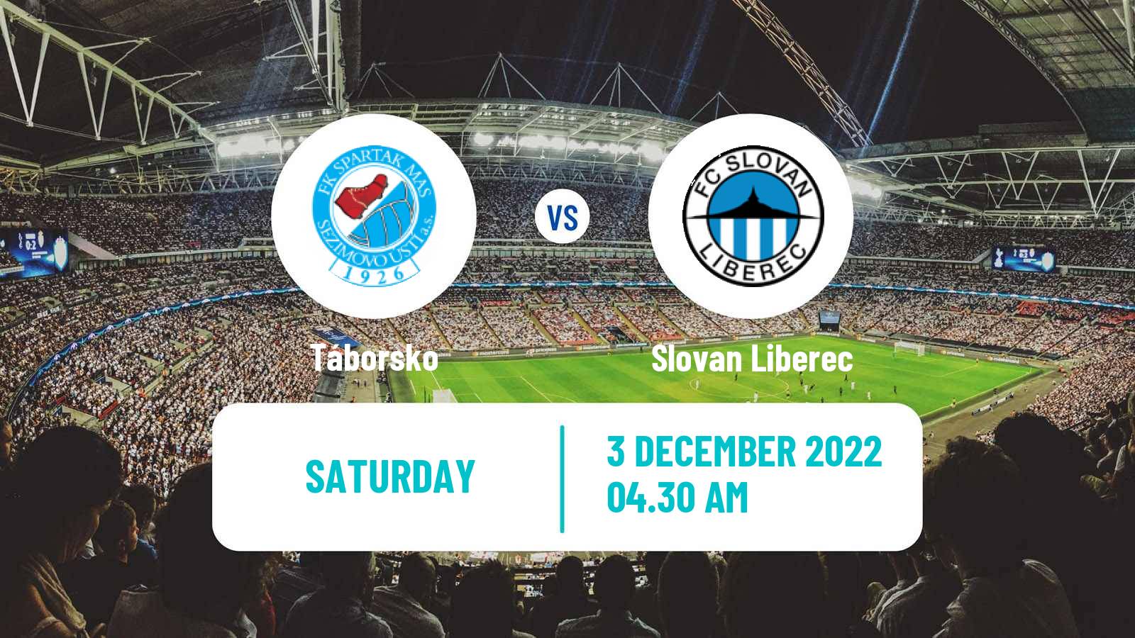 Soccer Czech Tipsport Liga Táborsko - Slovan Liberec