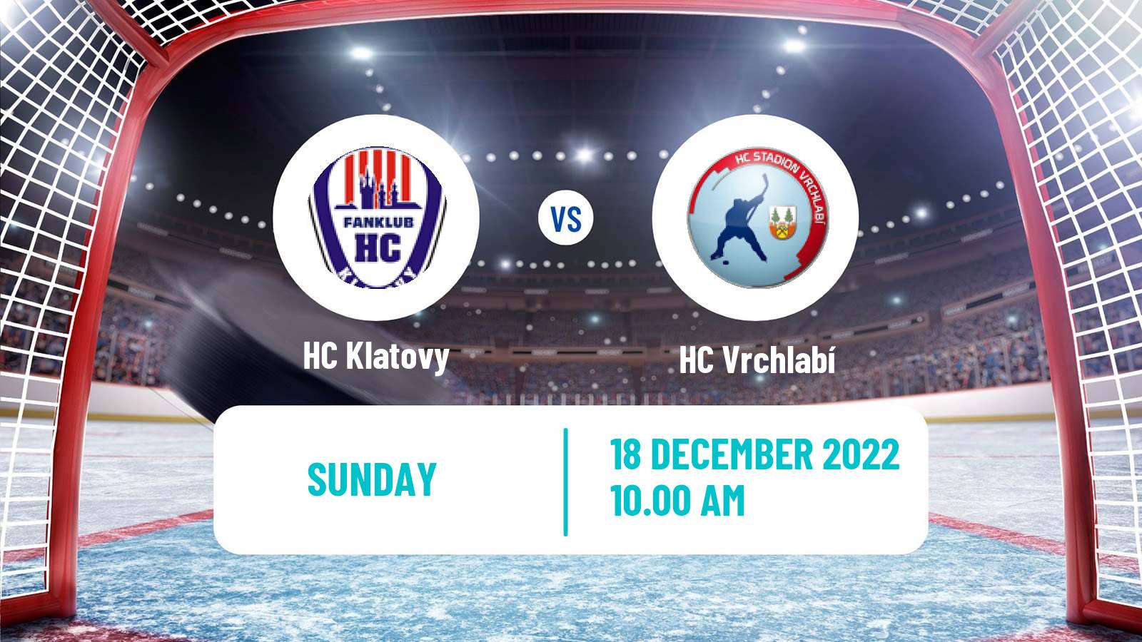 Hockey Czech 2 Liga Hockey West Klatovy - Vrchlabí