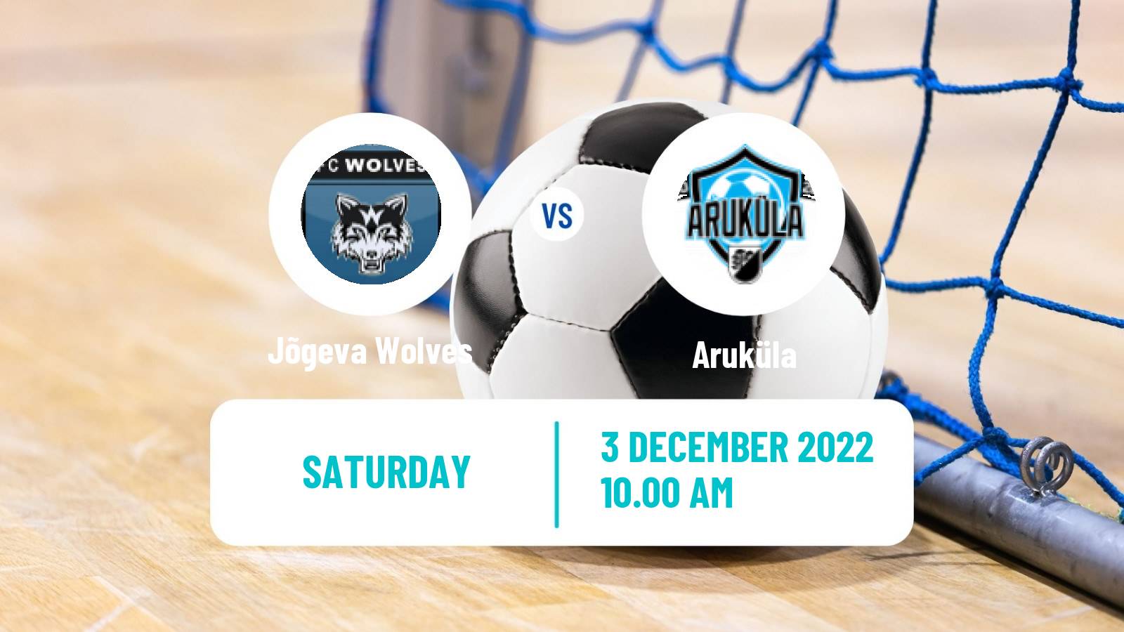 Futsal Estonian Saaliliiga Jõgeva Wolves - Aruküla