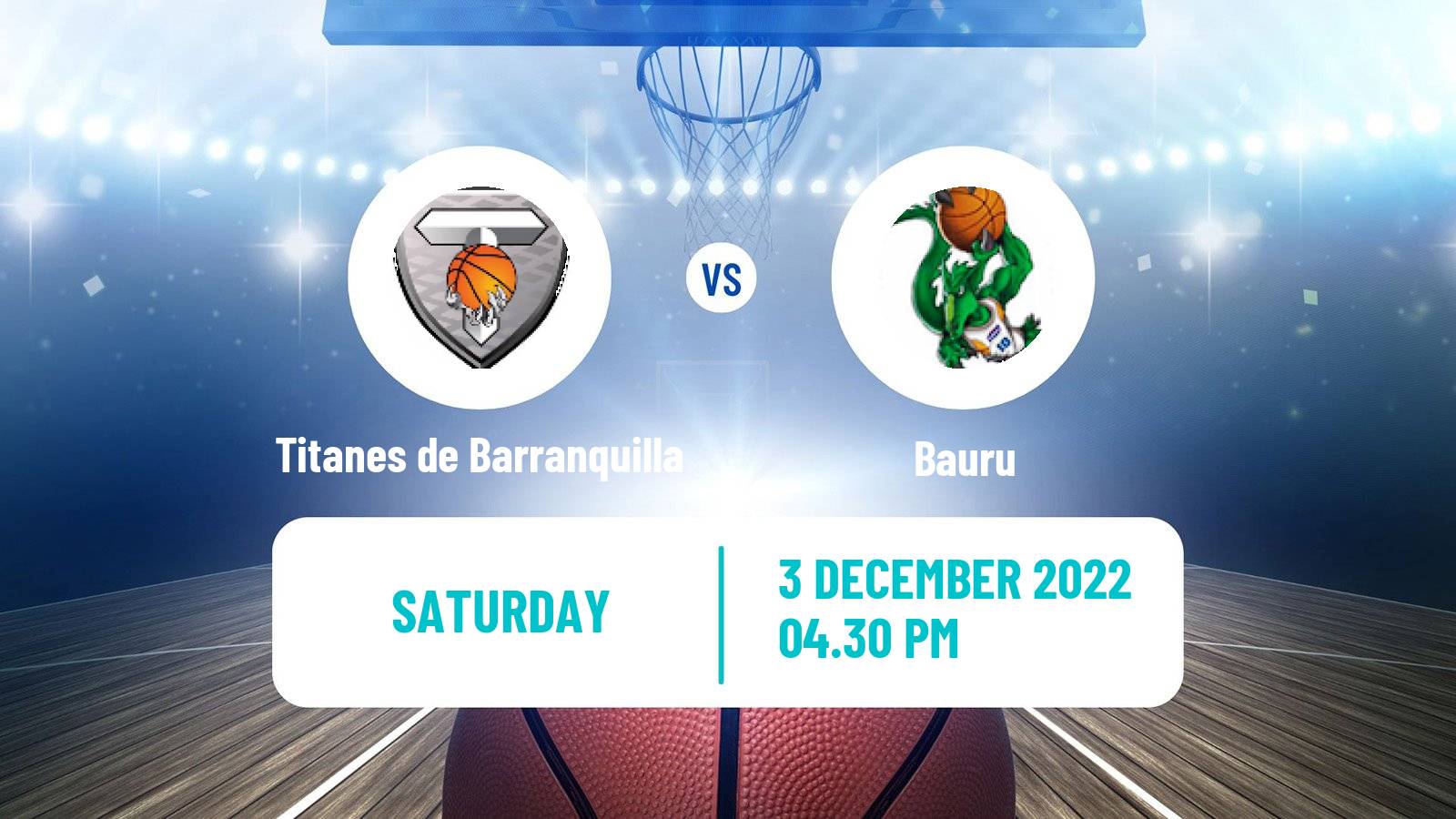 Basketball Basketball South American League Titanes de Barranquilla - Bauru