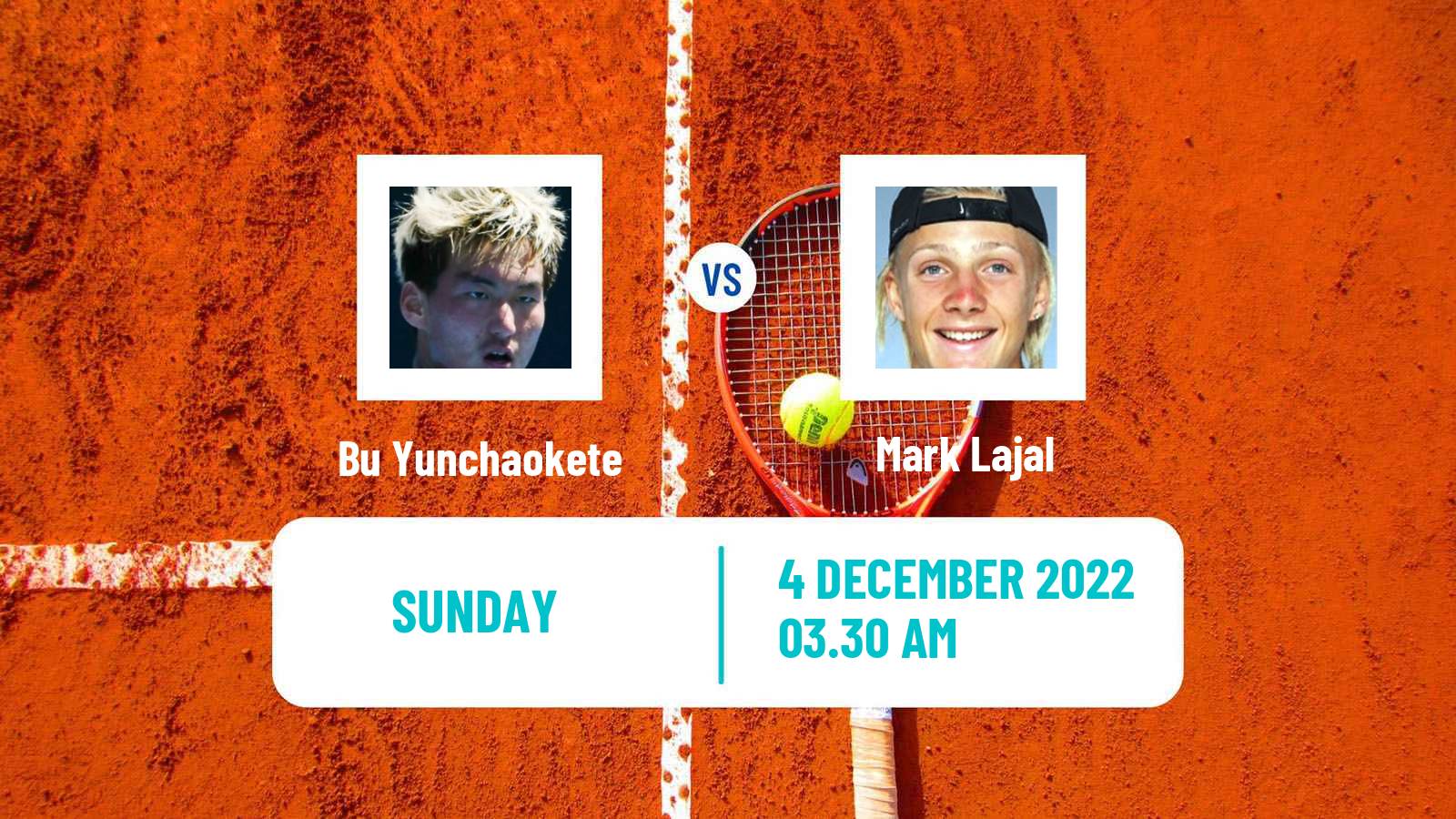 Tennis ITF Tournaments Bu Yunchaokete - Mark Lajal