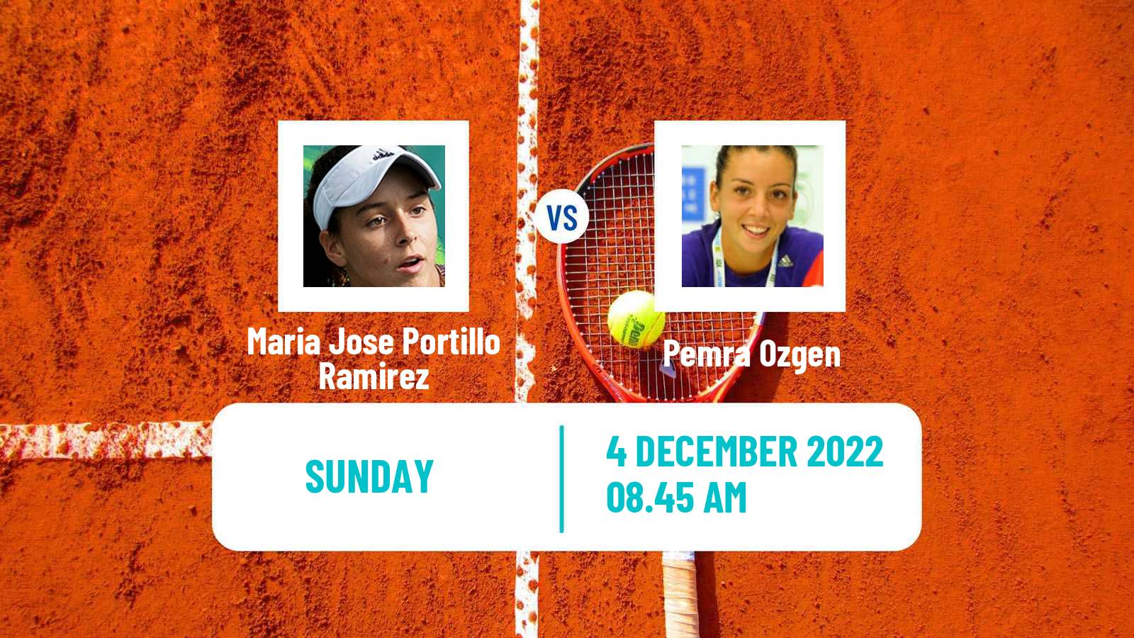 Tennis ATP Challenger Maria Jose Portillo Ramirez - Pemra Ozgen