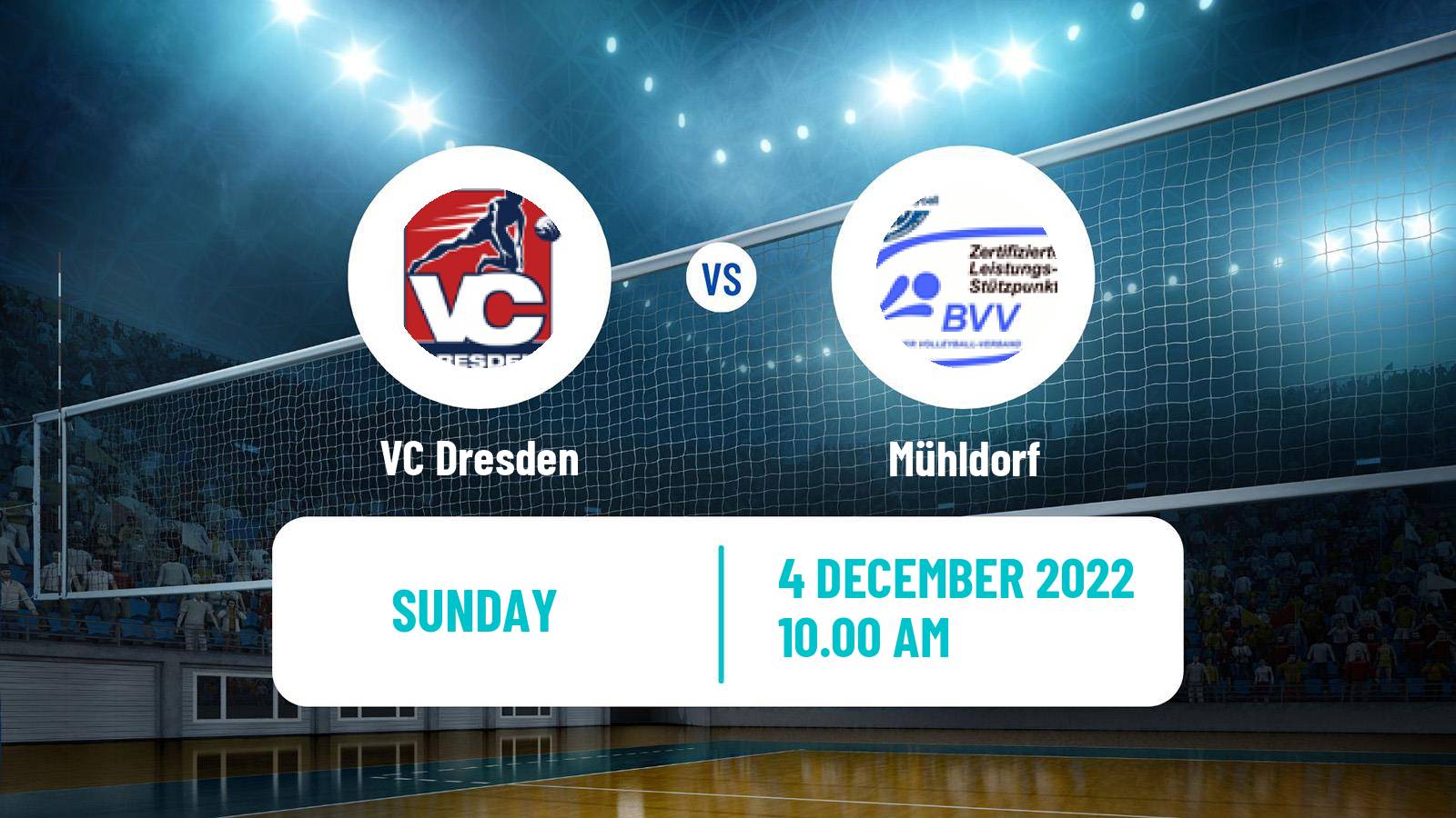 Volleyball German 2 Bundesliga South Volleyball VC Dresden - Mühldorf