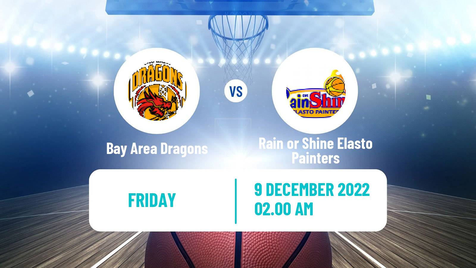 Basketball Philippines - Commissioners Cup Bay Area Dragons - Rain or Shine Elasto Painters