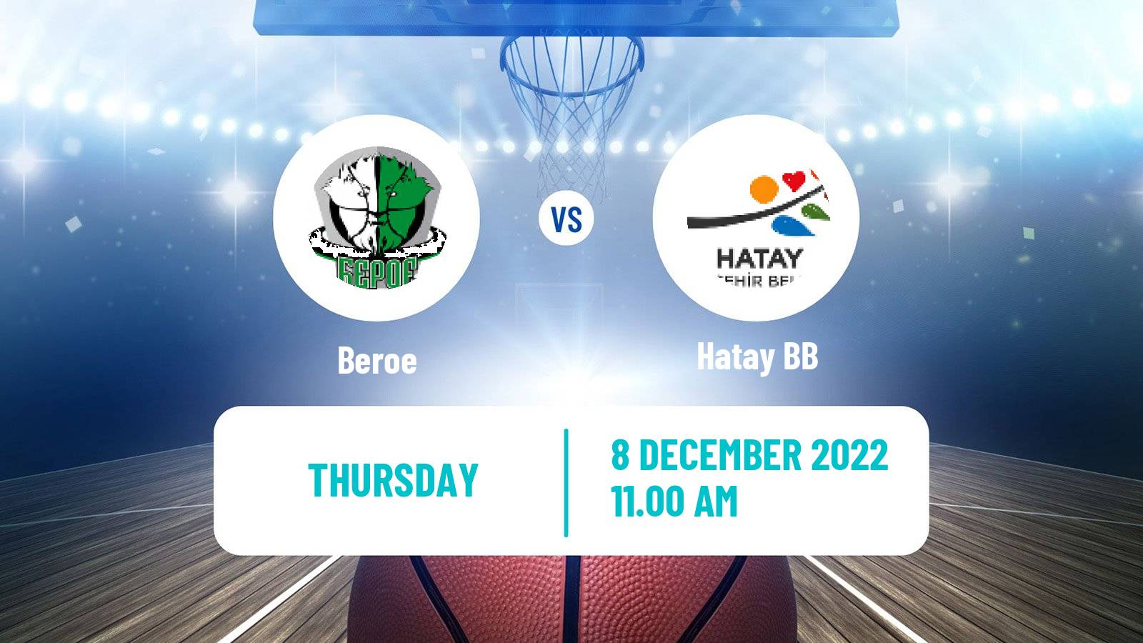 Basketball Eurocup Women Beroe - Hatay BB