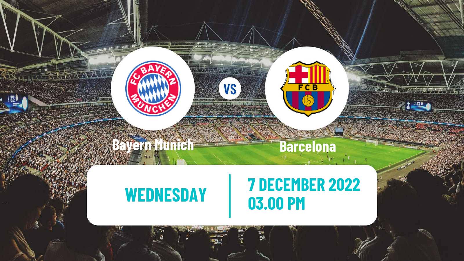 Soccer UEFA Champions League Women Bayern Munich - Barcelona