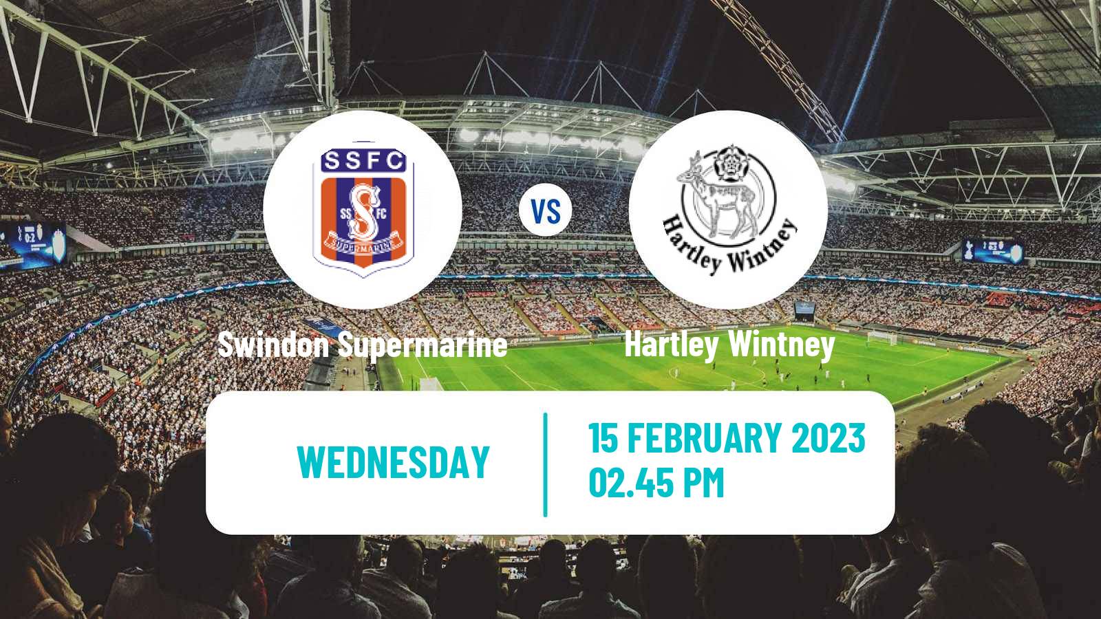 Soccer English Southern League South Division Swindon Supermarine - Hartley Wintney
