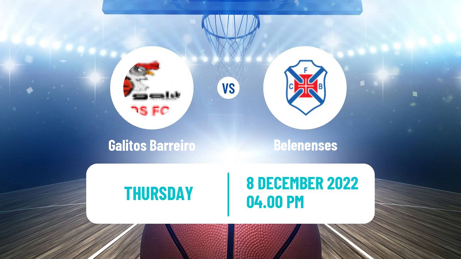 Basketball Portuguese Proliga Basketball Galitos Barreiro - Belenenses