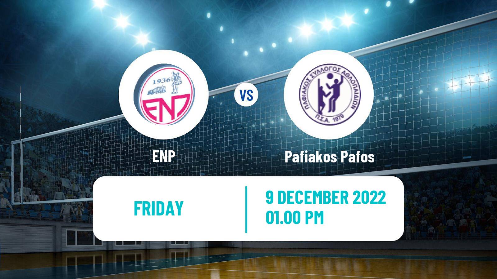 Volleyball Cypriot Championship Volleyball ENP - Pafiakos Pafos