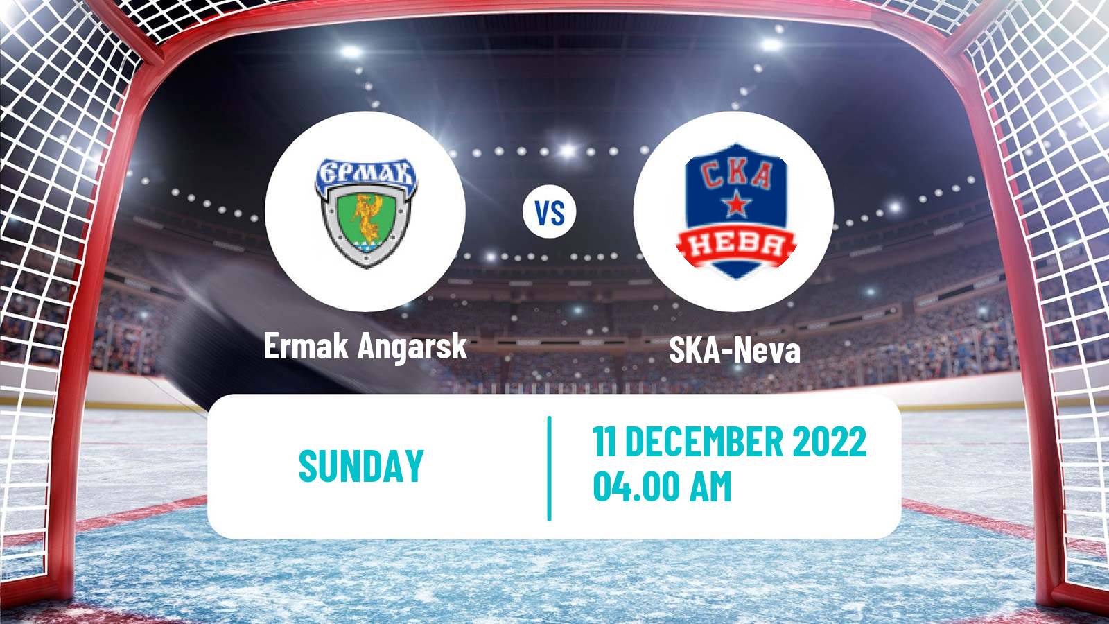 Hockey VHL Ermak Angarsk - SKA-Neva