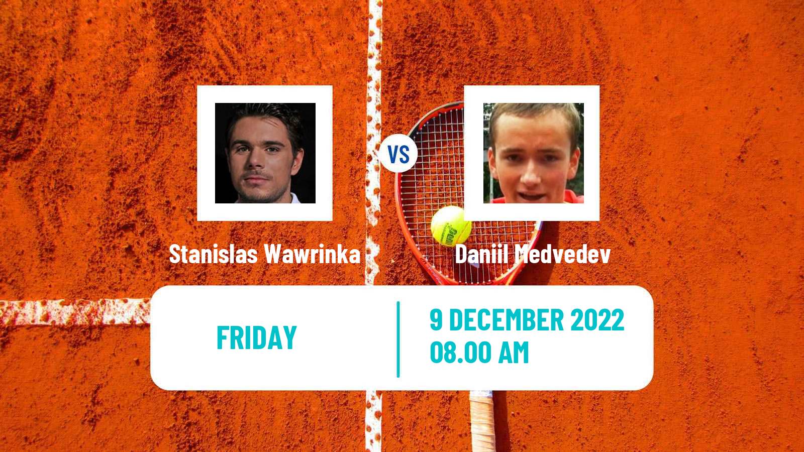Tennis Exhibition Diriyah Men Stanislas Wawrinka - Daniil Medvedev