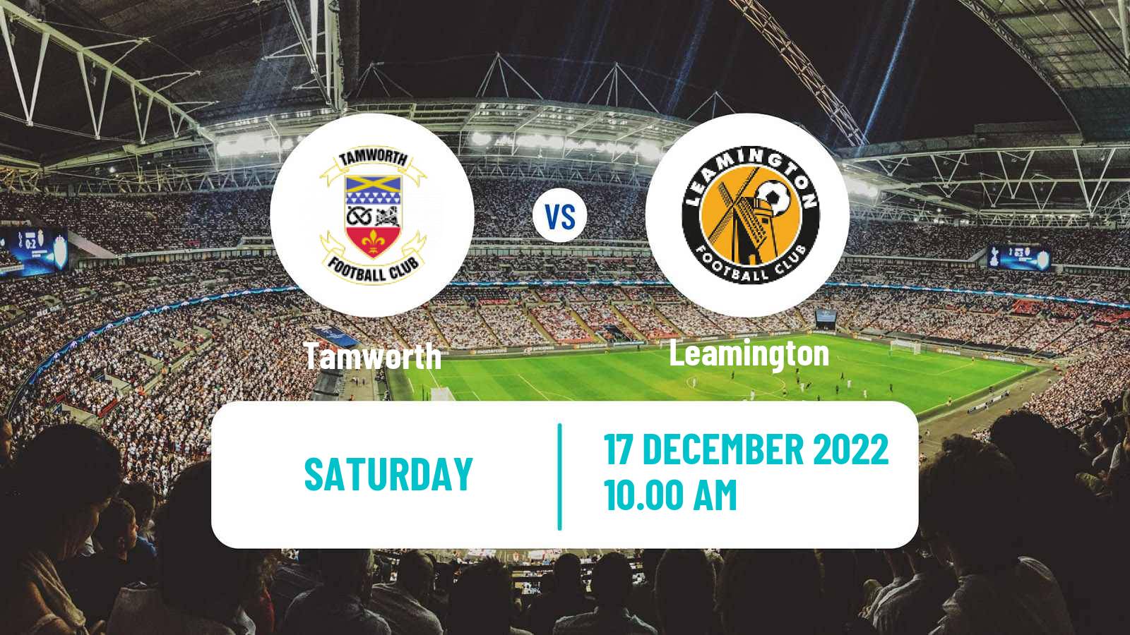 Soccer English FA Trophy Tamworth - Leamington