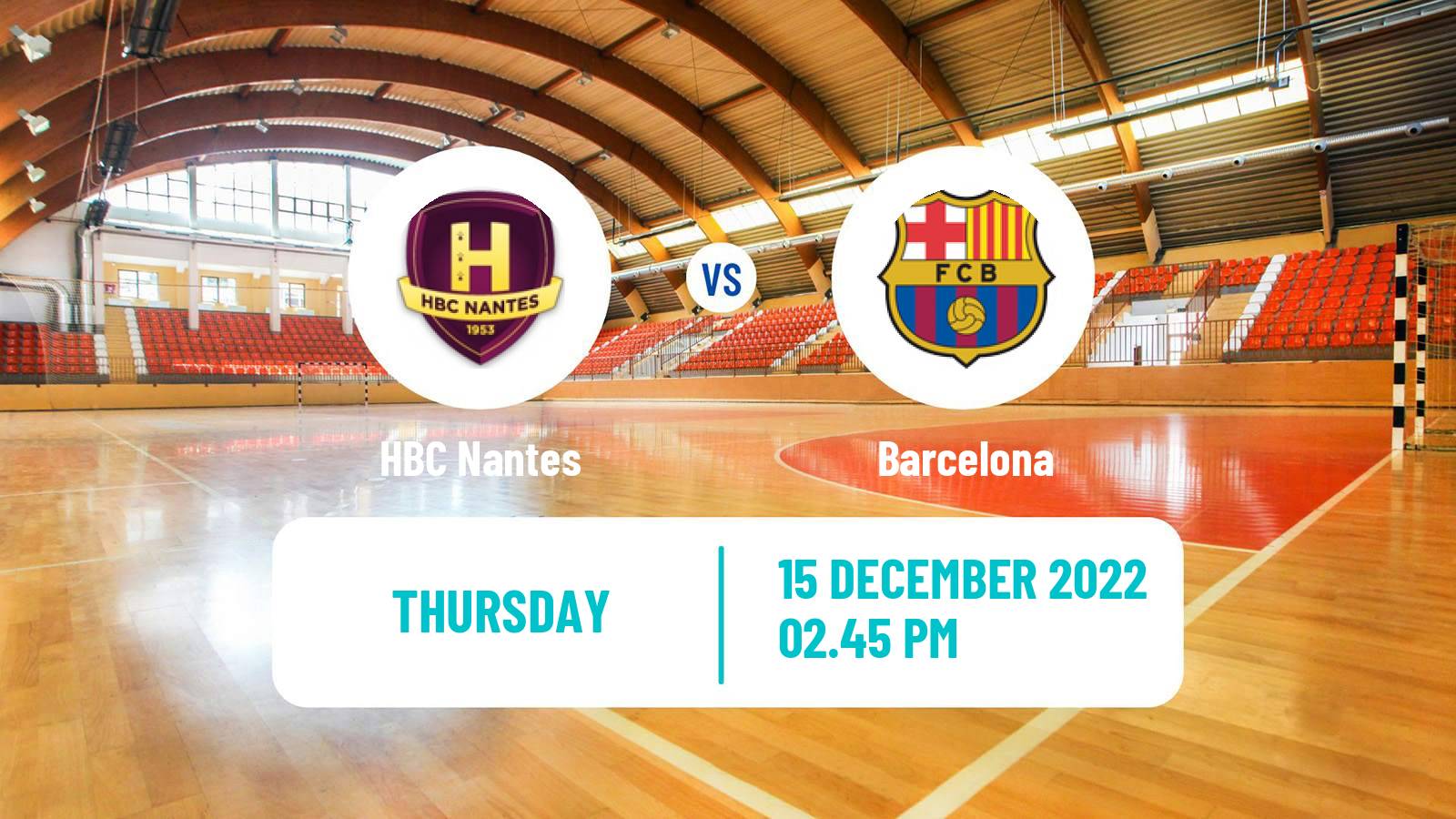 Handball EHF Champions League HBC Nantes - Barcelona