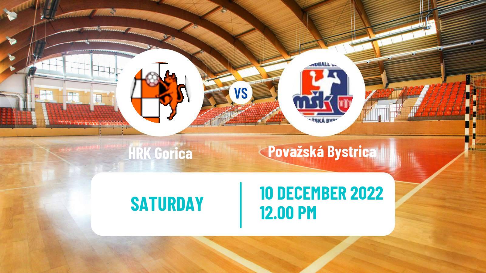 Handball EHF European Cup Gorica - Považská Bystrica