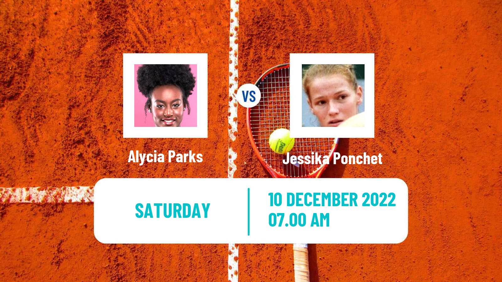 Tennis ATP Challenger Alycia Parks - Jessika Ponchet