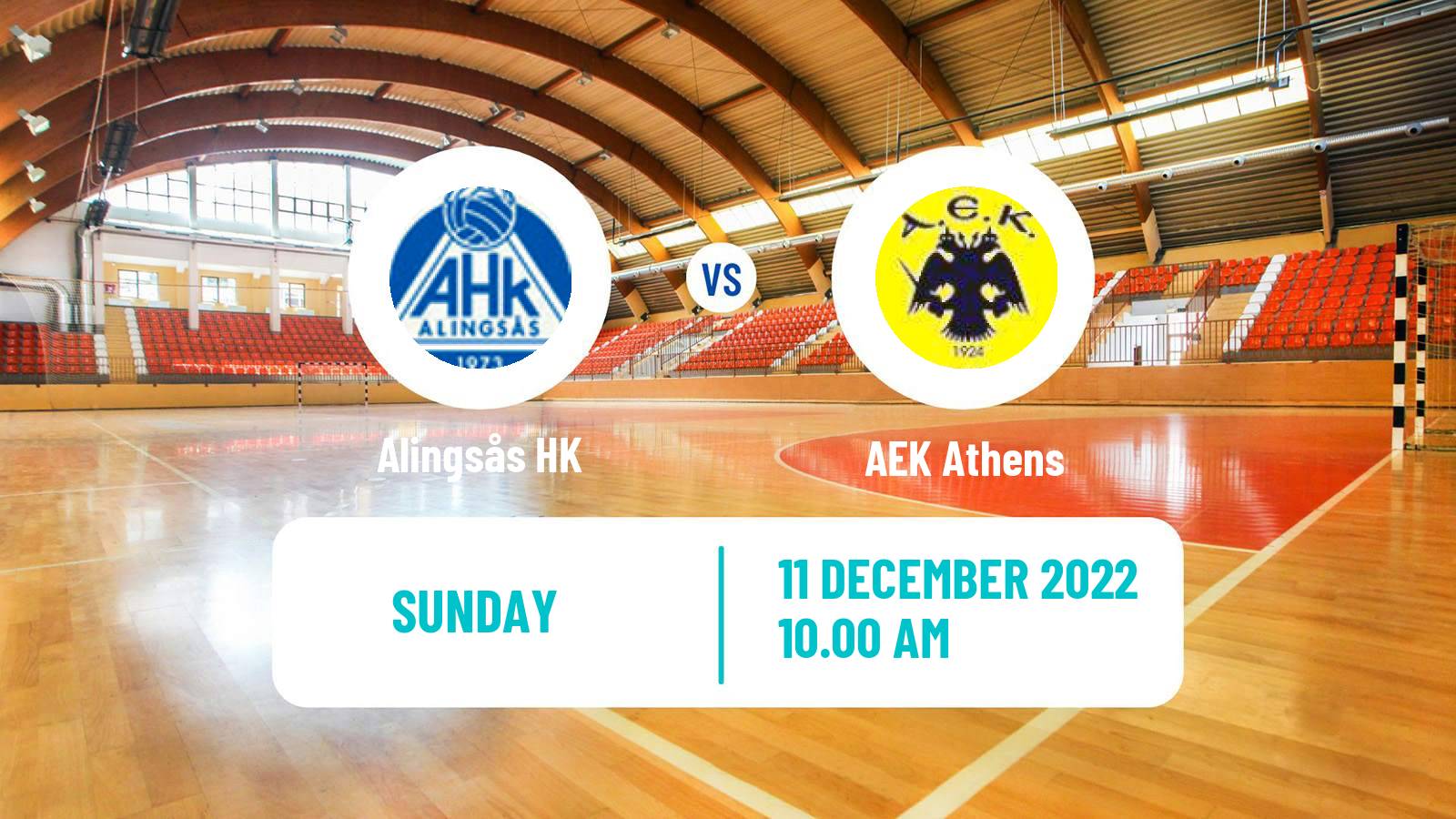 Handball EHF European Cup Alingsås - AEK Athens