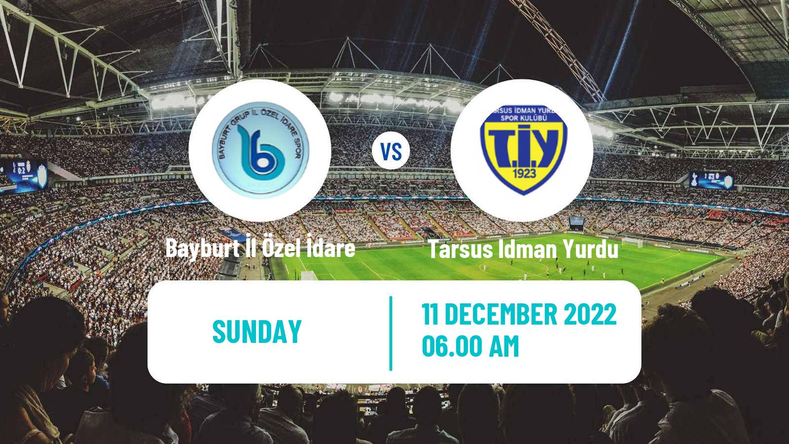 Soccer Turkish Second League White Group Bayburt İl Özel İdare - Tarsus Idman Yurdu