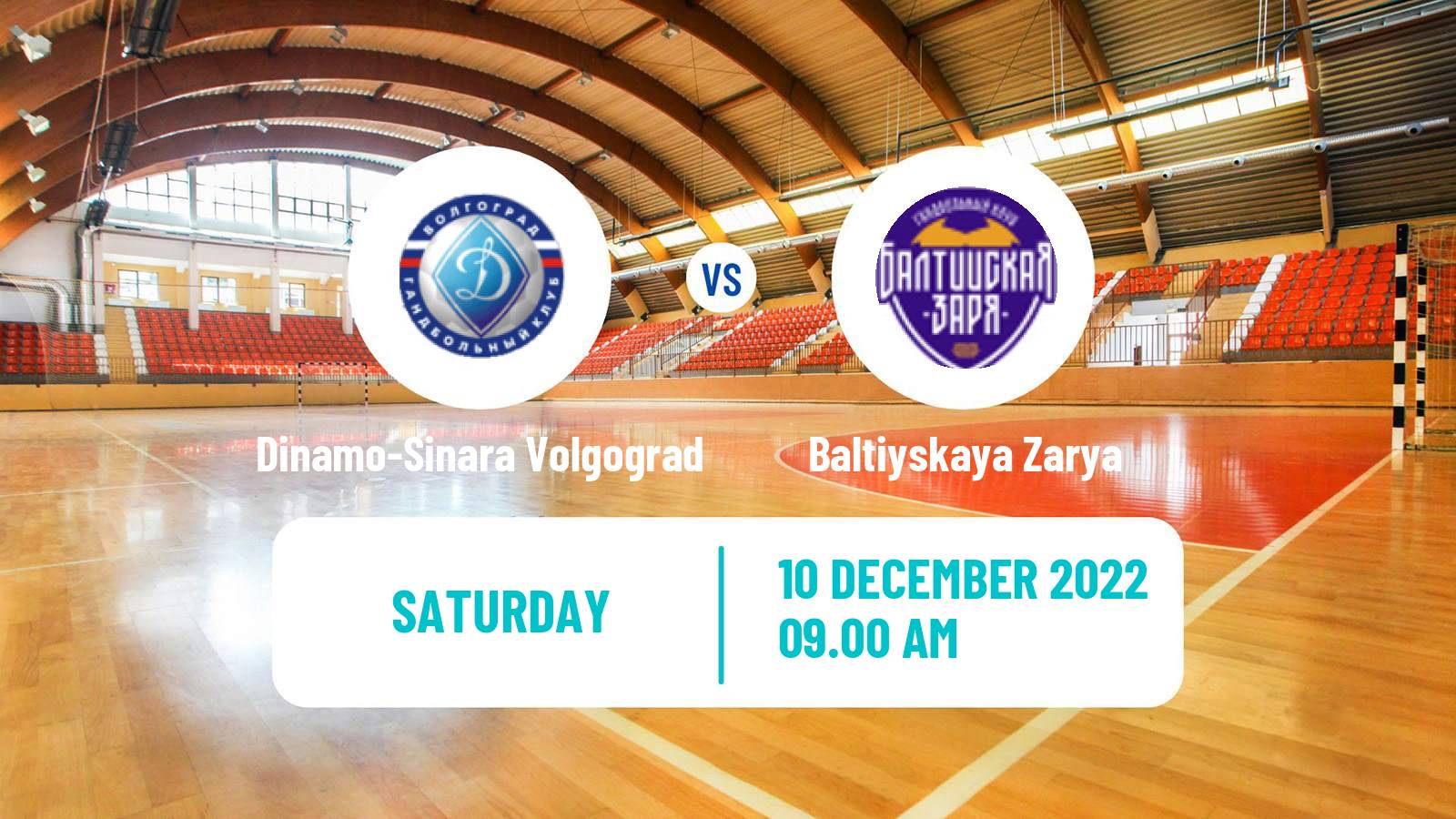 Handball Russian Superleague Handball Women Dinamo-Sinara Volgograd - Baltiyskaya Zarya