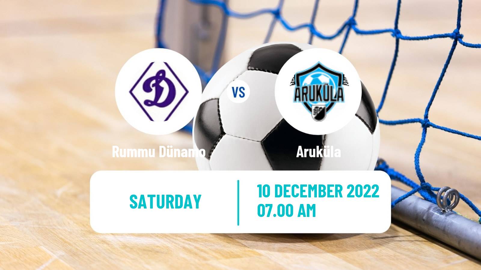 Futsal Estonian Saaliliiga Rummu Dünamo - Aruküla