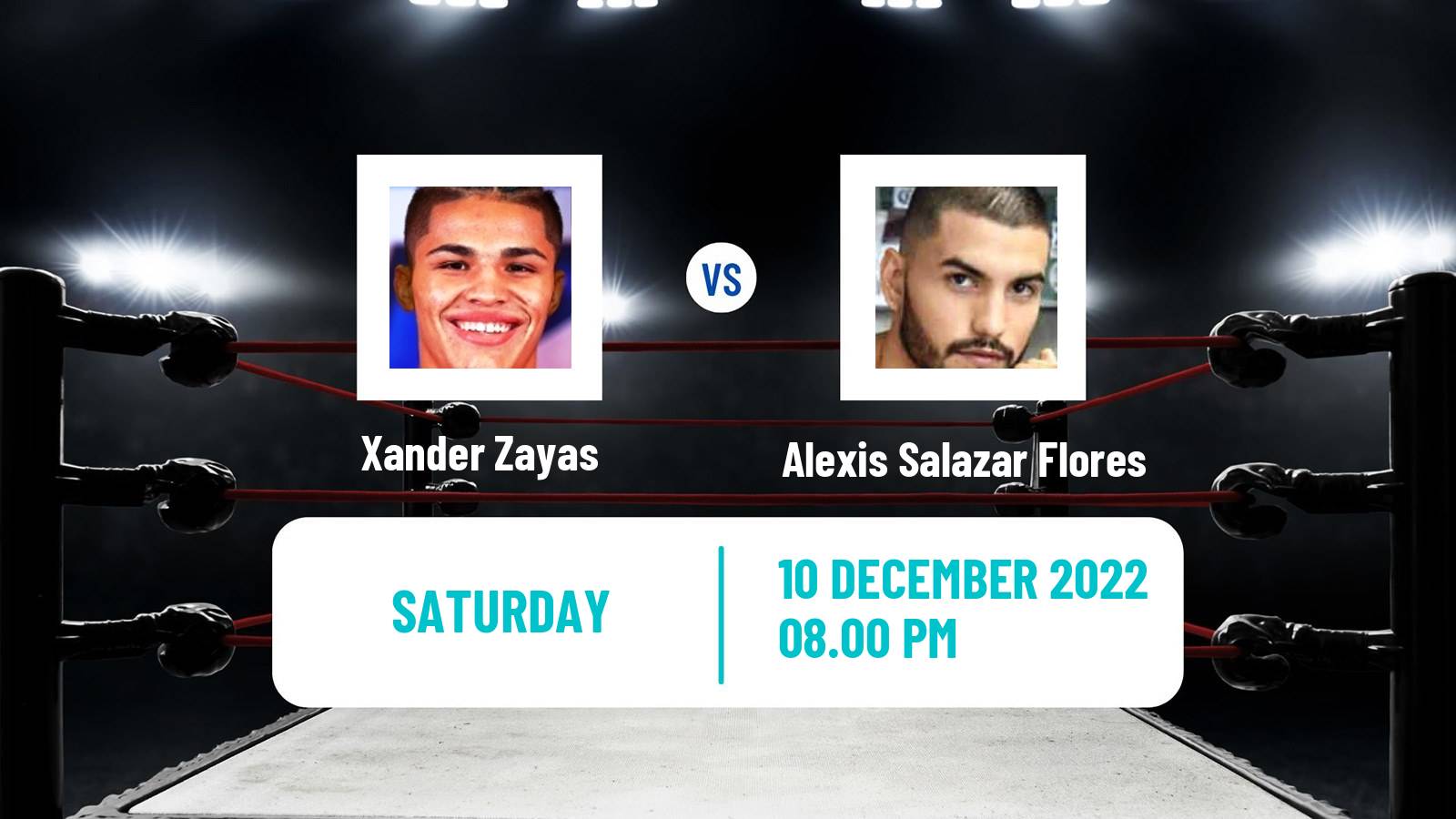 Boxing Boxing Xander Zayas - Alexis Salazar Flores