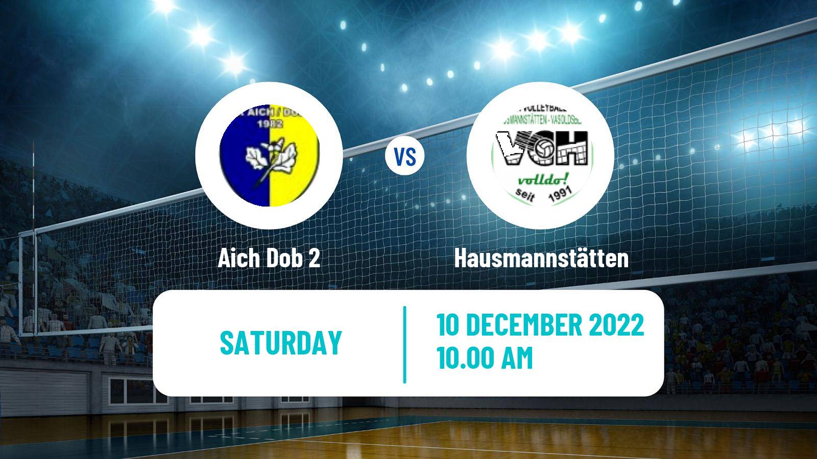 Volleyball Austrian 2 Bundesliga Volleyball Aich Dob 2 - Hausmannstätten