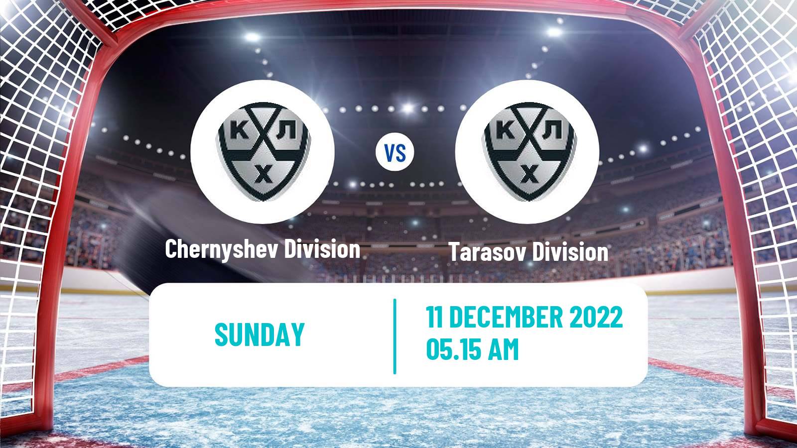 Hockey KHL Chernyshev Division - Tarasov Division