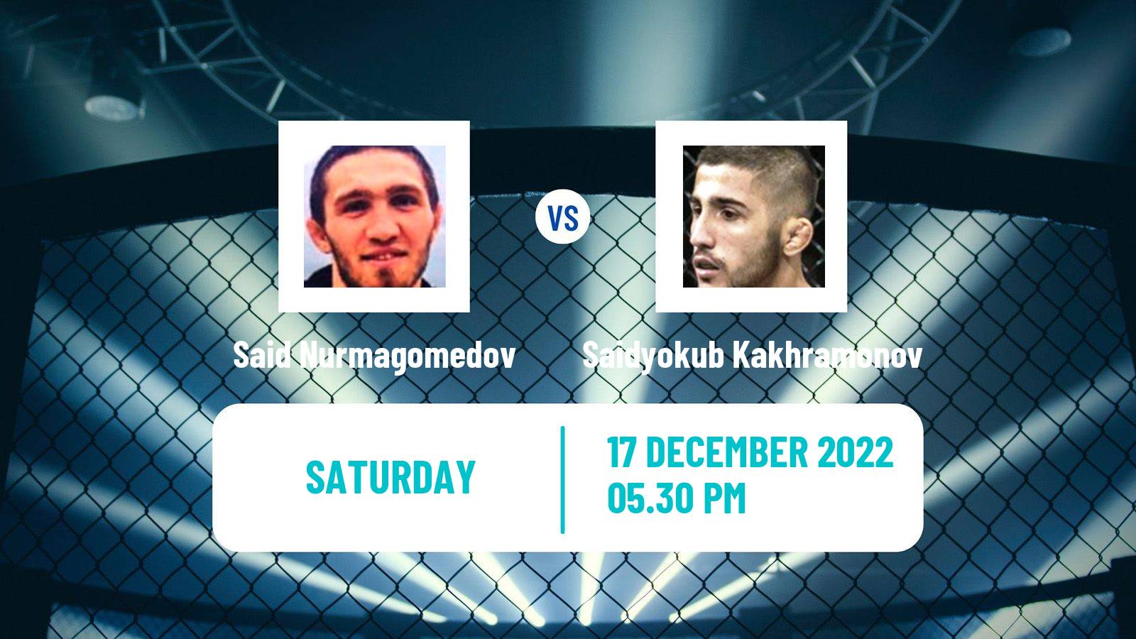 MMA MMA Said Nurmagomedov - Saidyokub Kakhramonov
