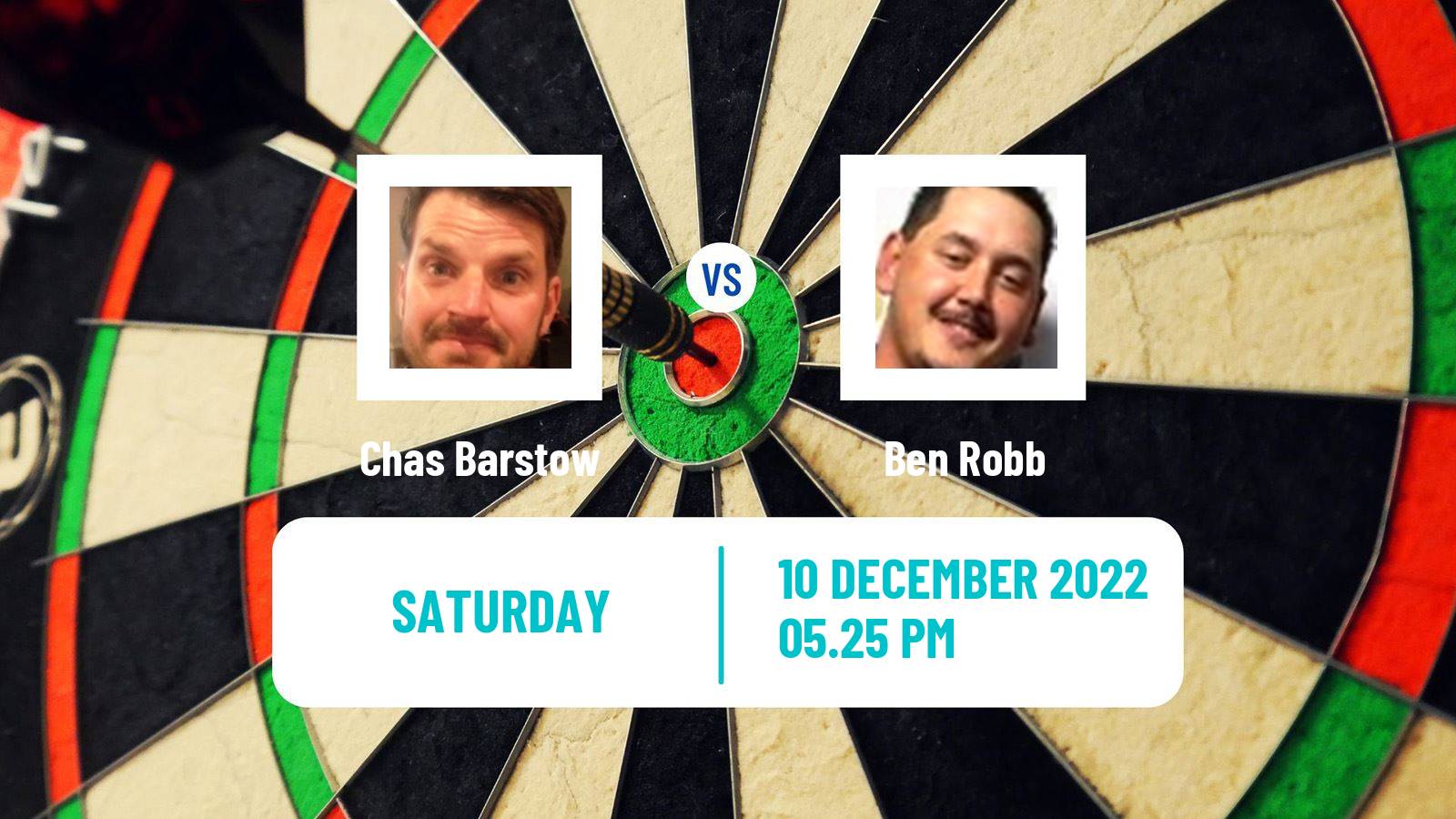 Darts Darts Chas Barstow - Ben Robb