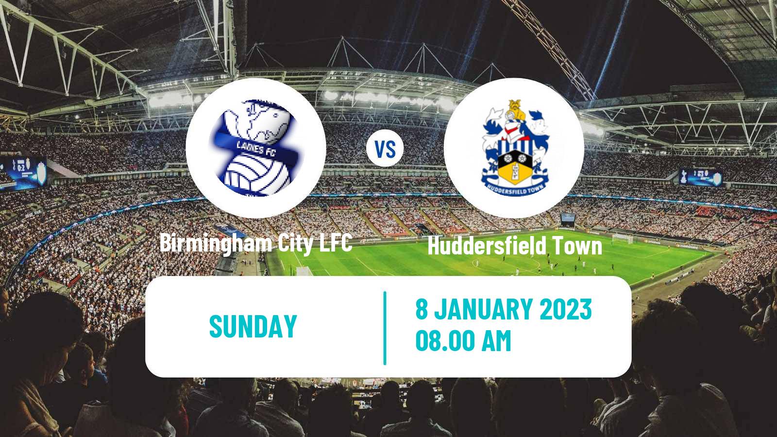 Soccer English FA Cup Women Birmingham City LFC - Huddersfield Town