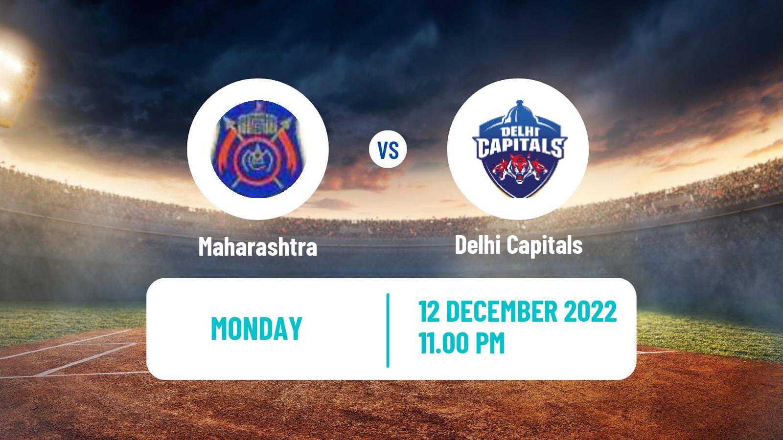 Cricket Ranji Trophy Maharashtra - Delhi Capitals