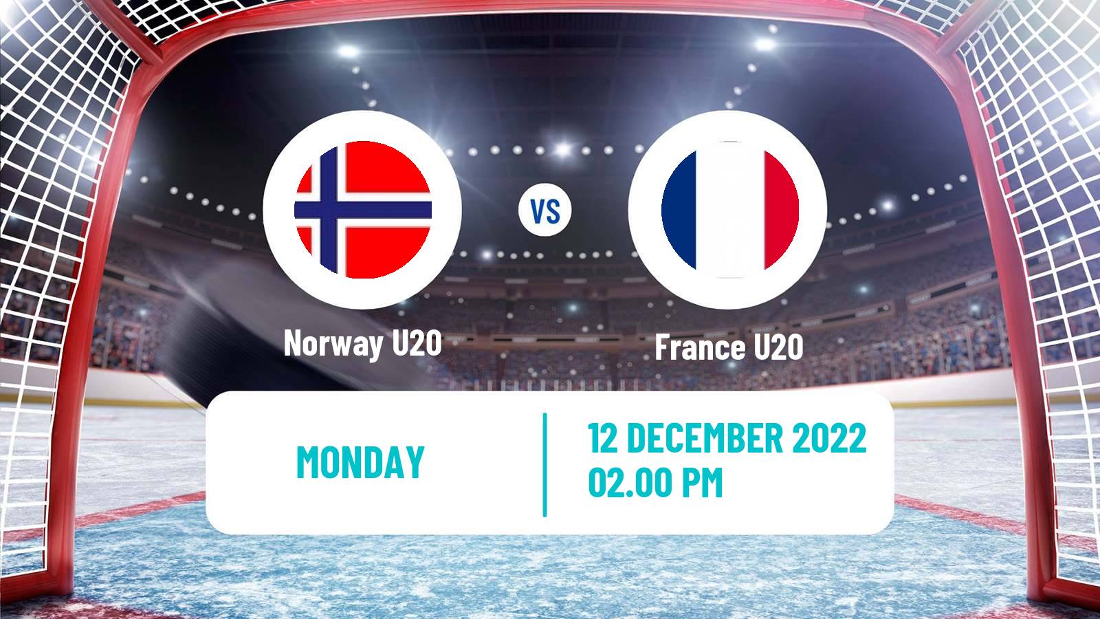 Hockey IIHF World U20 Championship IA Norway U20 - France U20