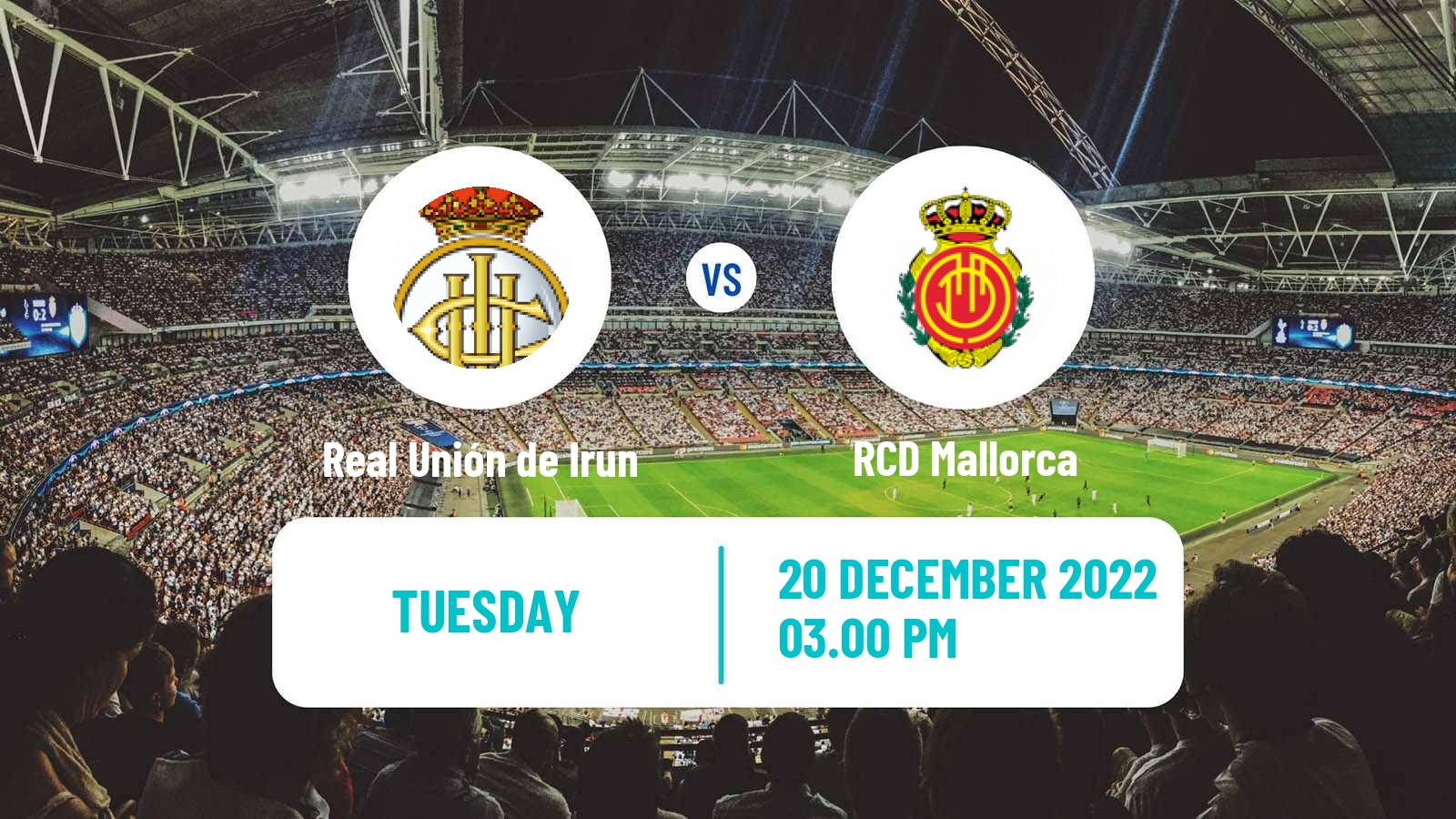 Soccer Spanish Copa del Rey Real Unión de Irun - Mallorca