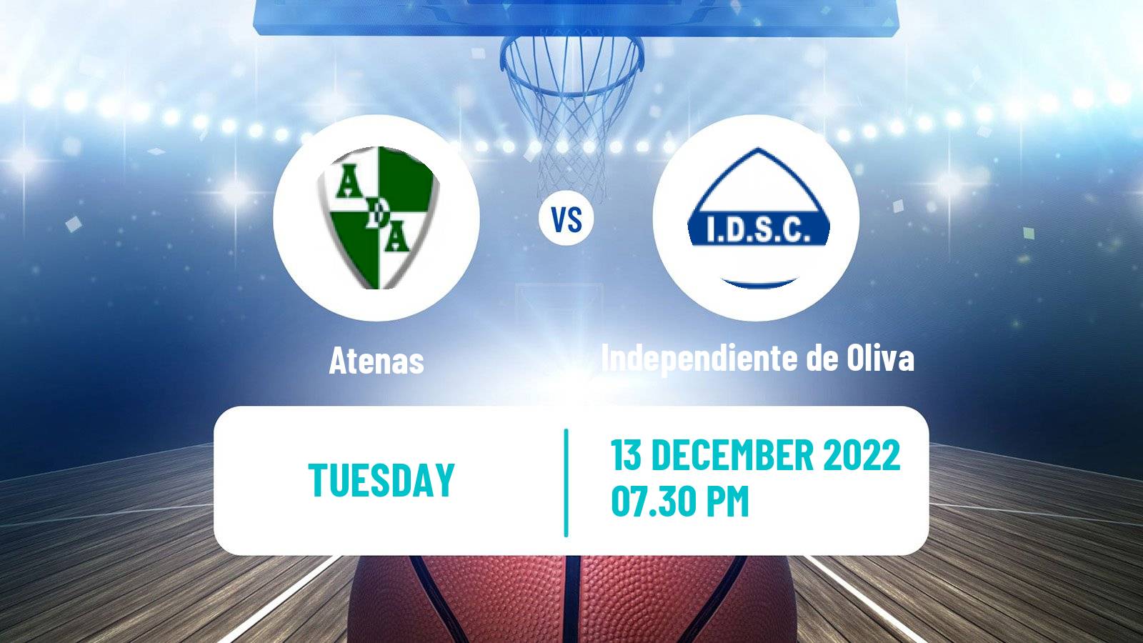 Basketball Argentinian LNB Atenas - Independiente de Oliva