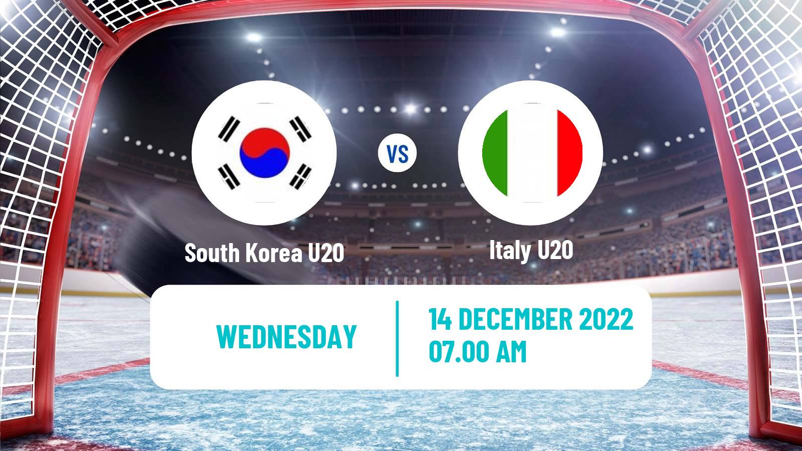 Hockey IIHF World U20 Championship IB South Korea U20 - Italy U20