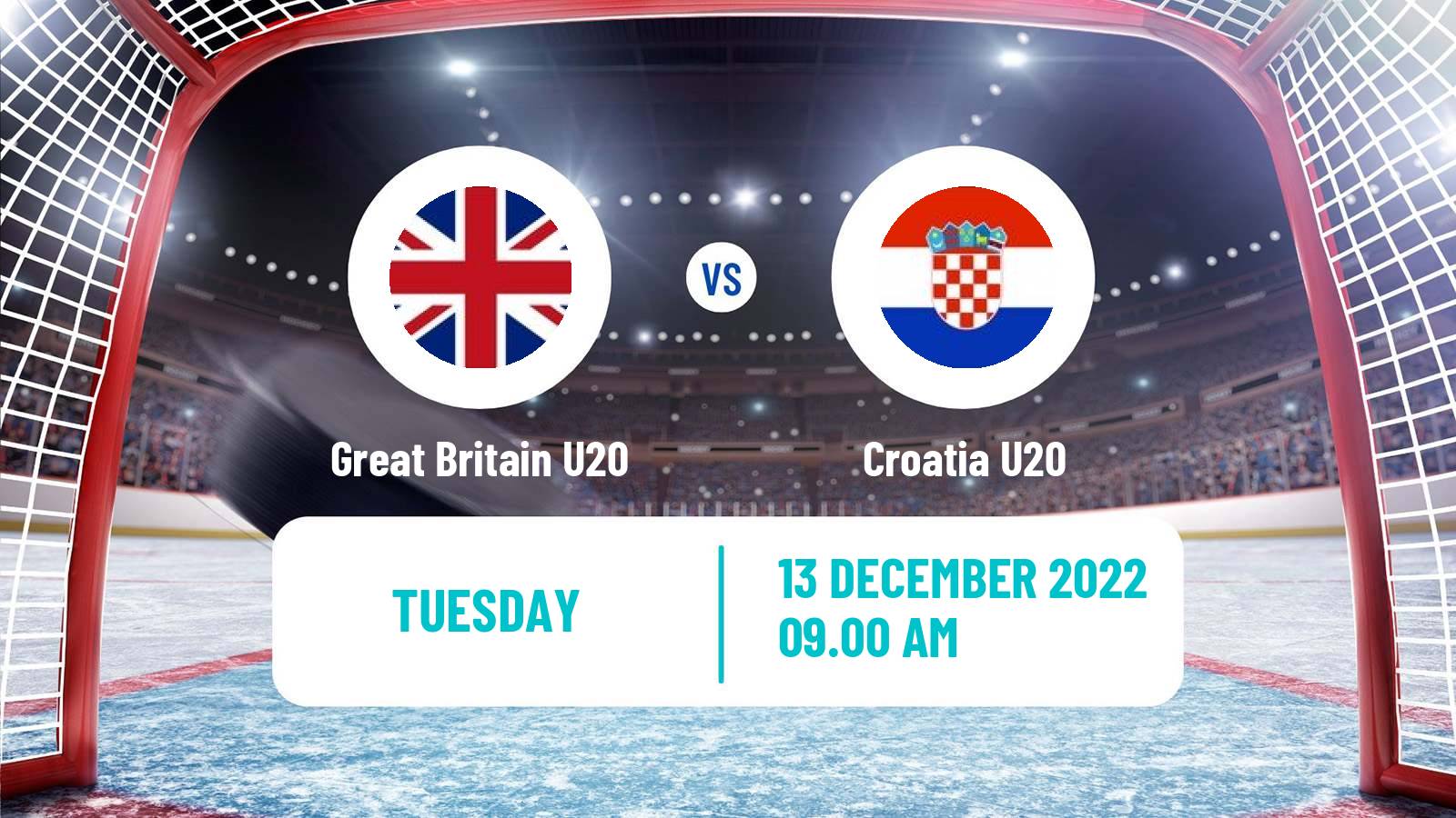 Hockey IIHF World U20 Championship IIA Great Britain U20 - Croatia U20