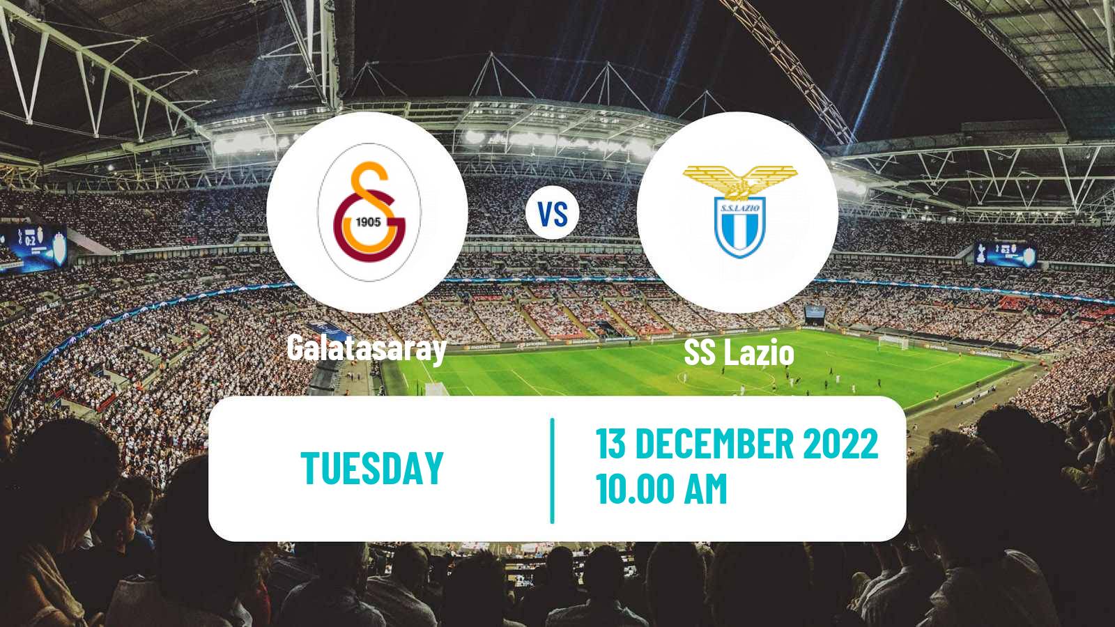 Soccer Club Friendly Galatasaray - Lazio