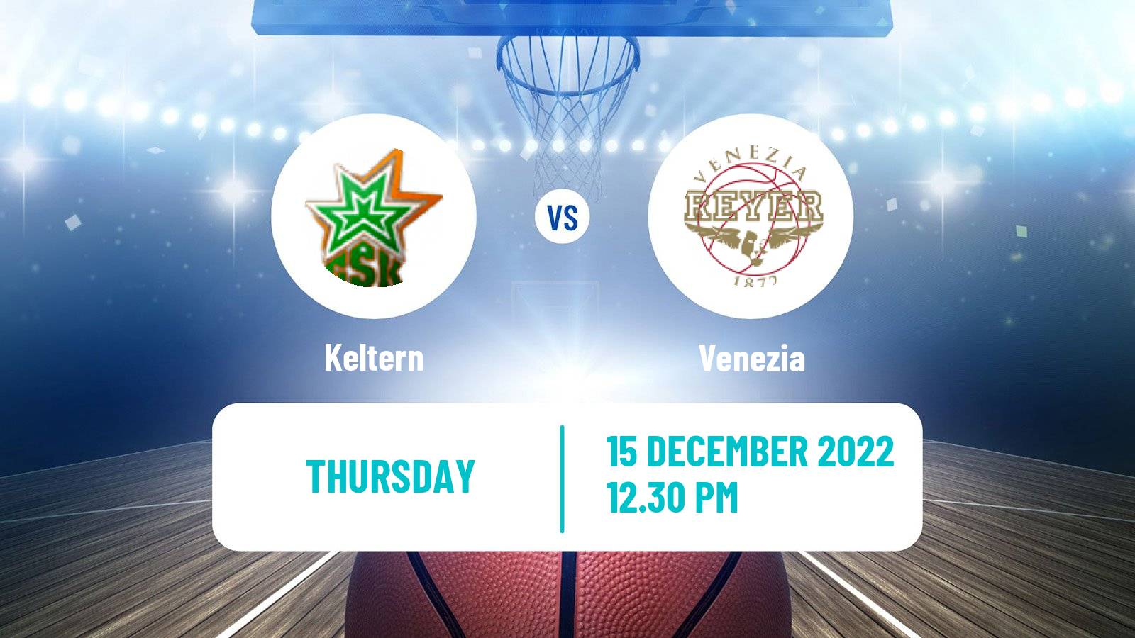 Basketball Eurocup Women Keltern - Venezia