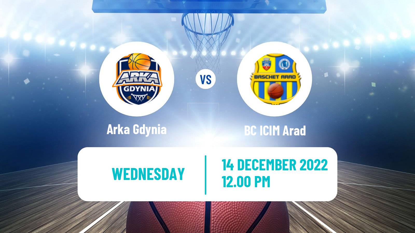 Basketball Eurocup Women Arka Gdynia - ICIM Arad