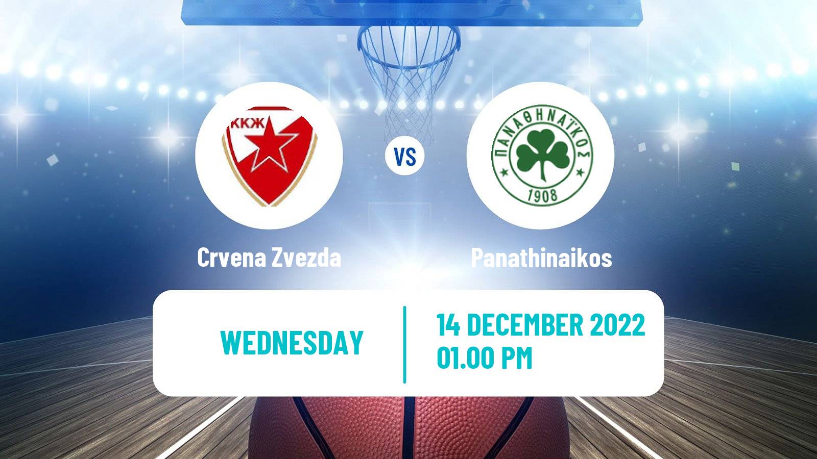 Basketball Eurocup Women Crvena Zvezda - Panathinaikos