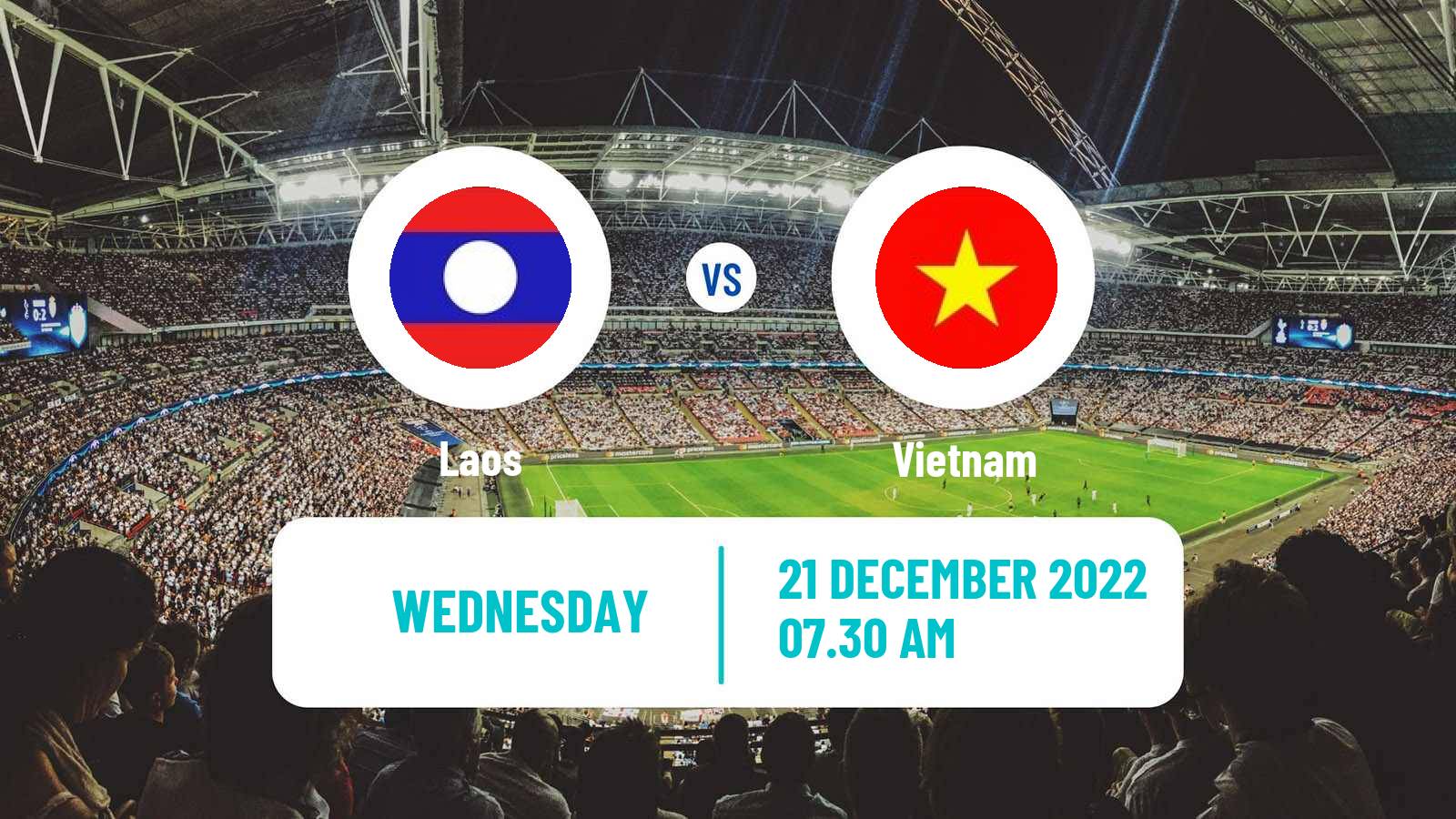 Soccer AFF Сhampionship Laos - Vietnam