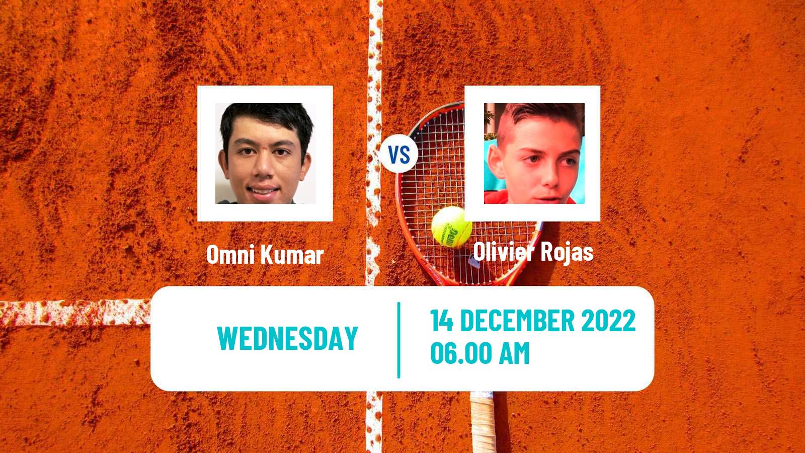 Tennis ITF Tournaments Omni Kumar - Olivier Rojas
