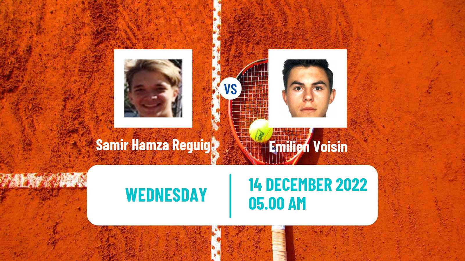Tennis ITF Tournaments Samir Hamza Reguig - Emilien Voisin