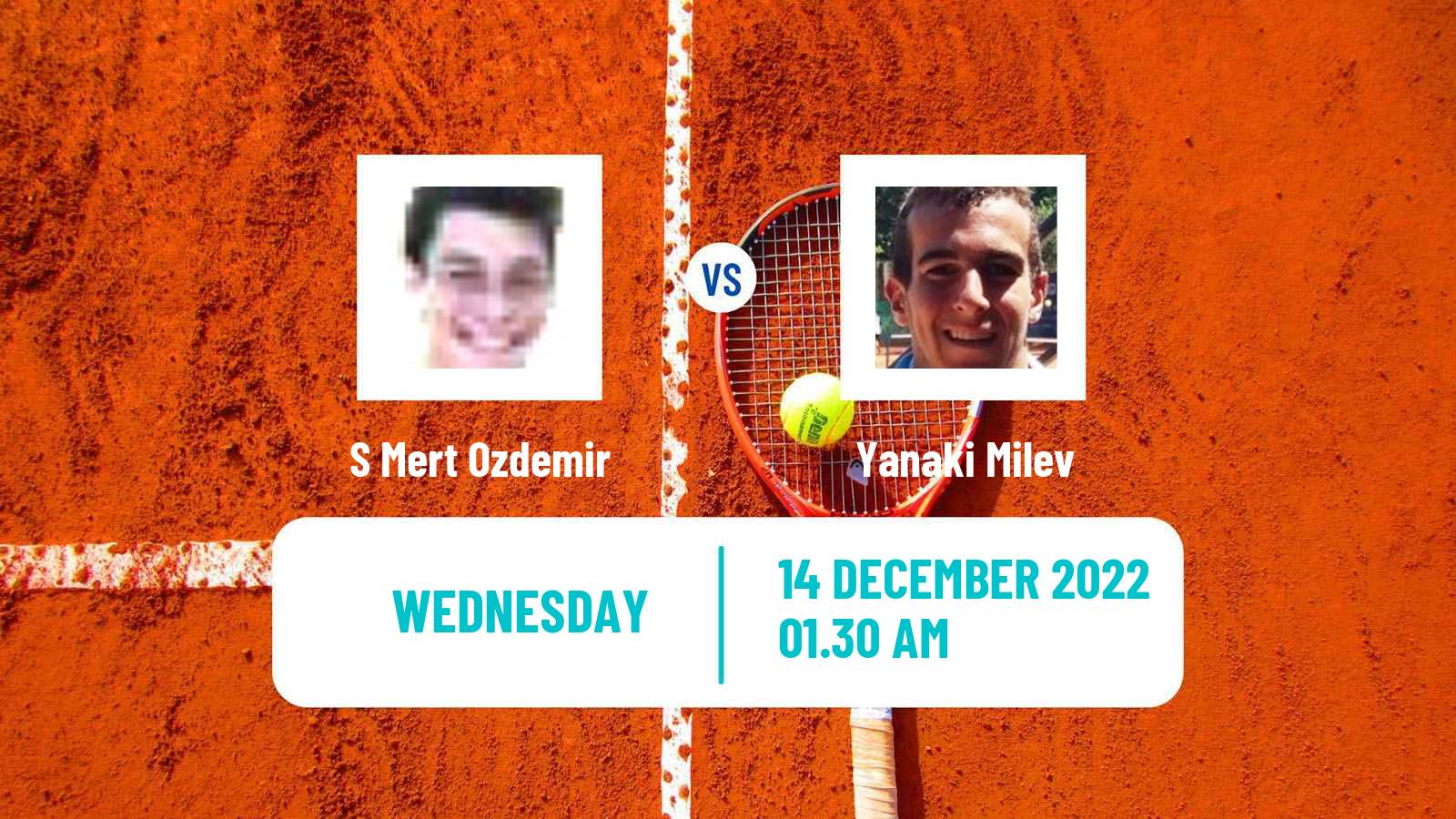 Tennis ITF Tournaments S Mert Ozdemir - Yanaki Milev