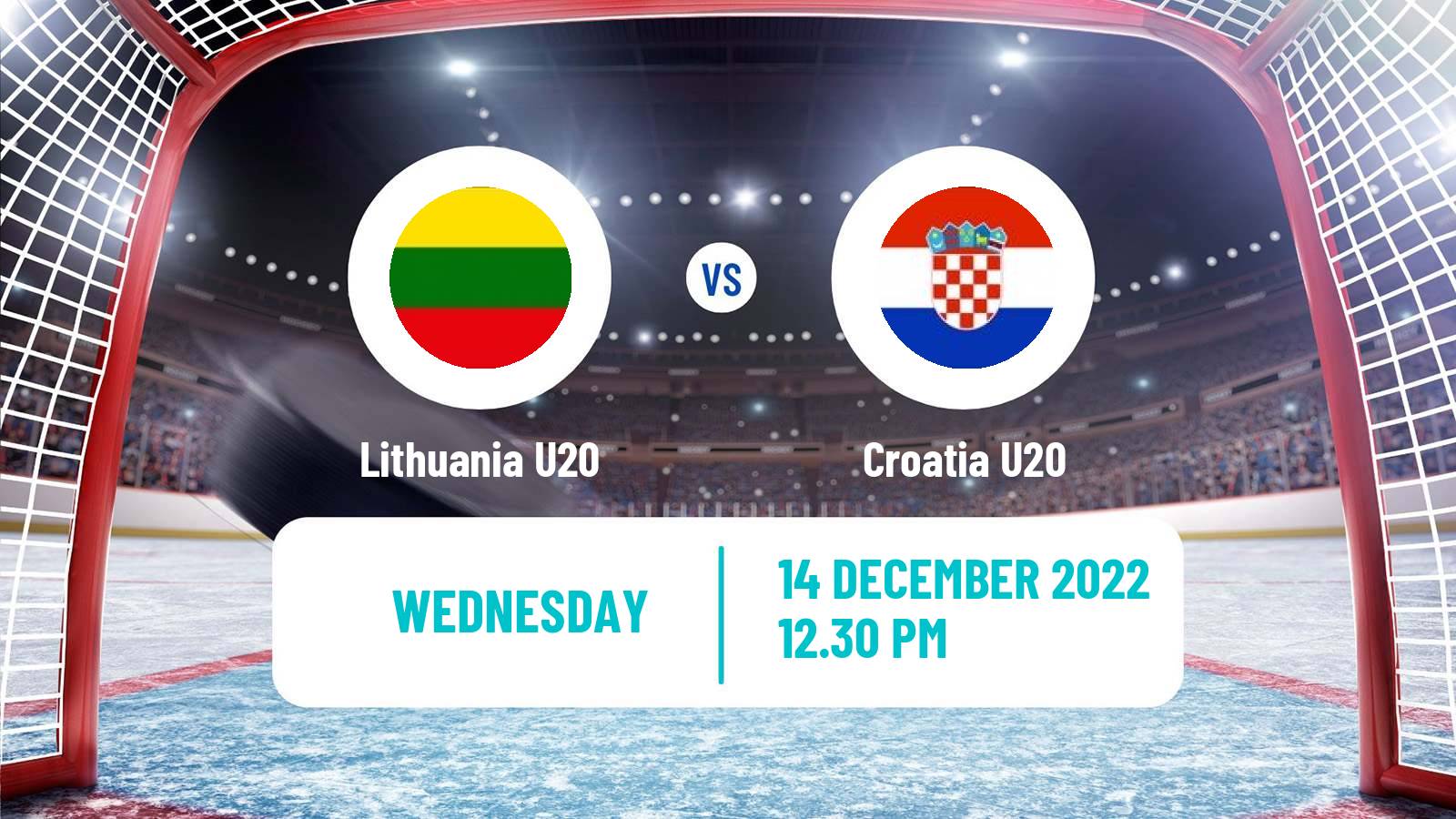 Hockey IIHF World U20 Championship IIA Lithuania U20 - Croatia U20